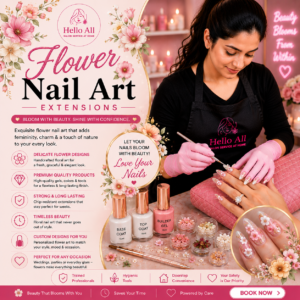 Flower Nail Art