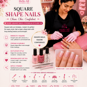 Square Shape Nails