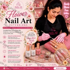 Flower Nail Art