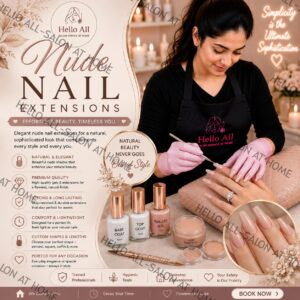 Nude Nail Extensions
