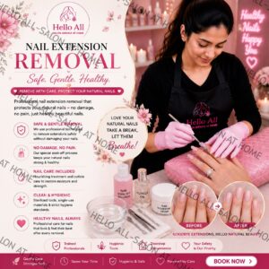 Nail Extension Removal